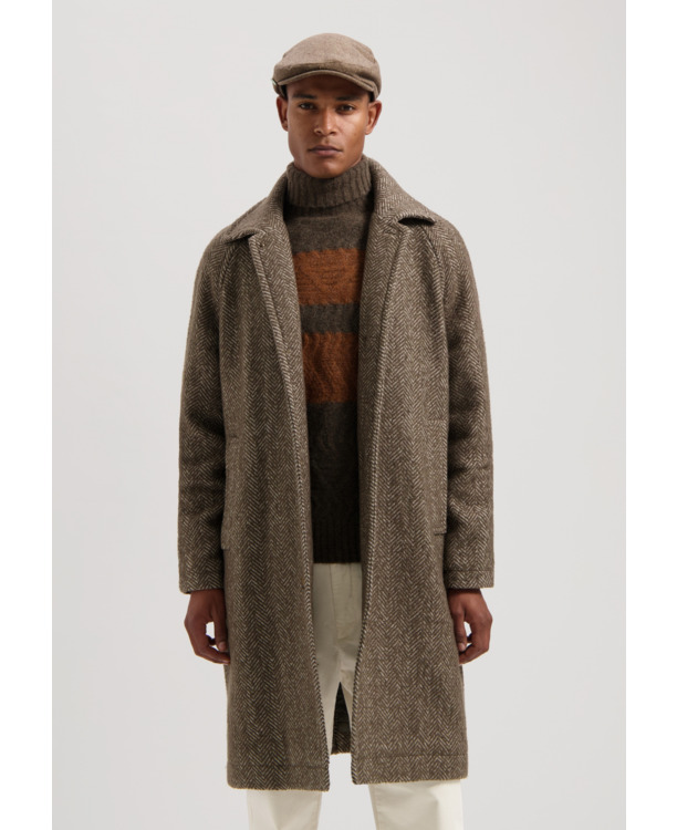 Dstrezzed Heren Jas Zwart Isaac Coat