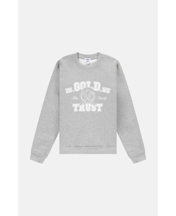De Tennis Trui Grijs Unisex