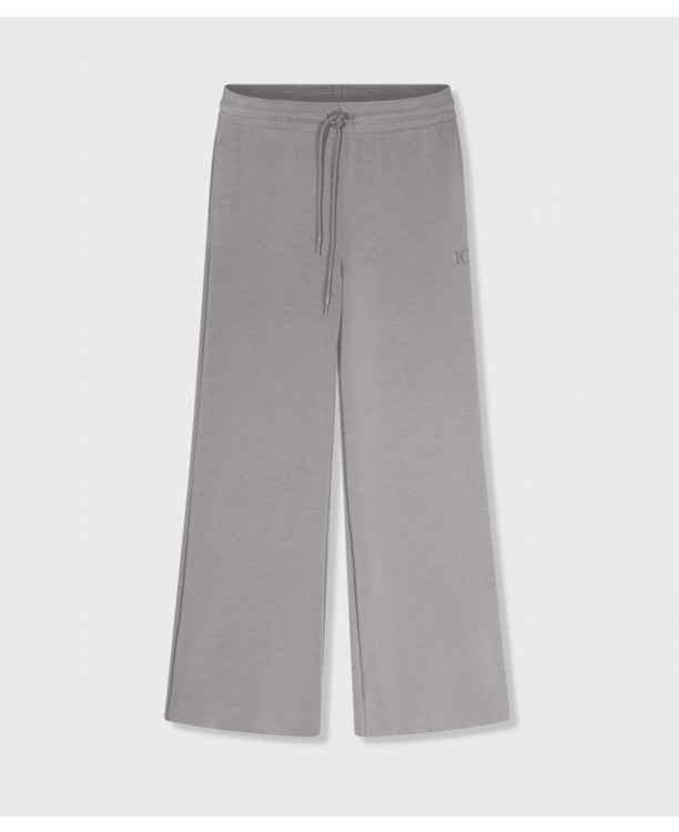 10DAYS Dames Flared Jogger Broek Scuba Modal Polyester Elastaan