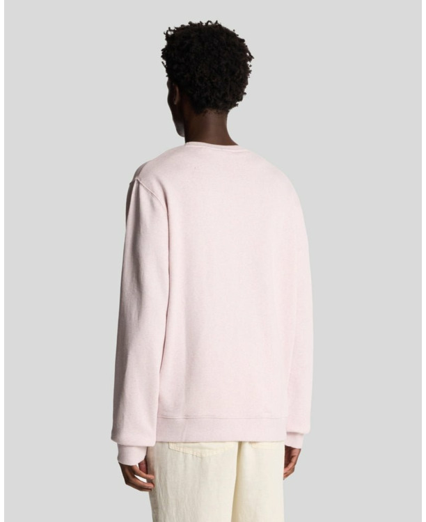 Heathered Crew Neck Sweatshirt