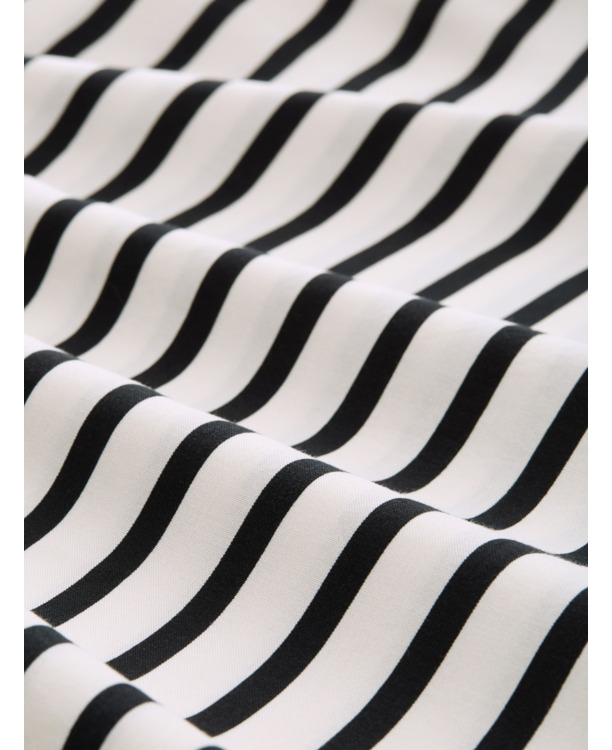 Mini-jurk met vetersluiting