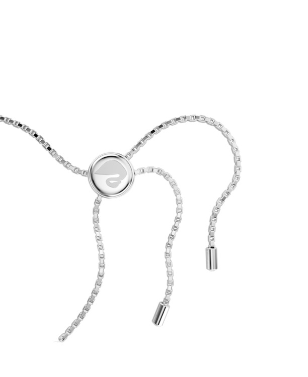Matrix Tennis Soft Bracelet Rhodium shiny White