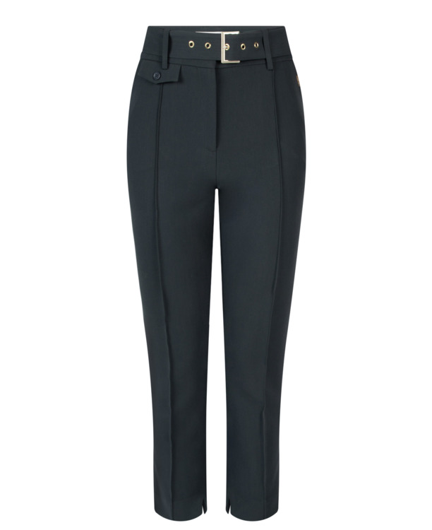 Aaiko Dames duurzame broek Nori Green viscose elastaan
