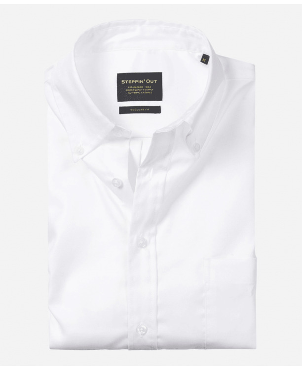 Twill Stretch Shirt Button-Down