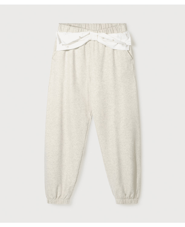 10DAYS Dames comfortabele broek jogger easy bow katoen