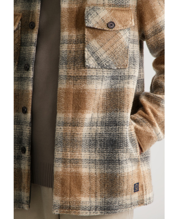 Dstrezzed Heren Geruit Overhemd Teppe