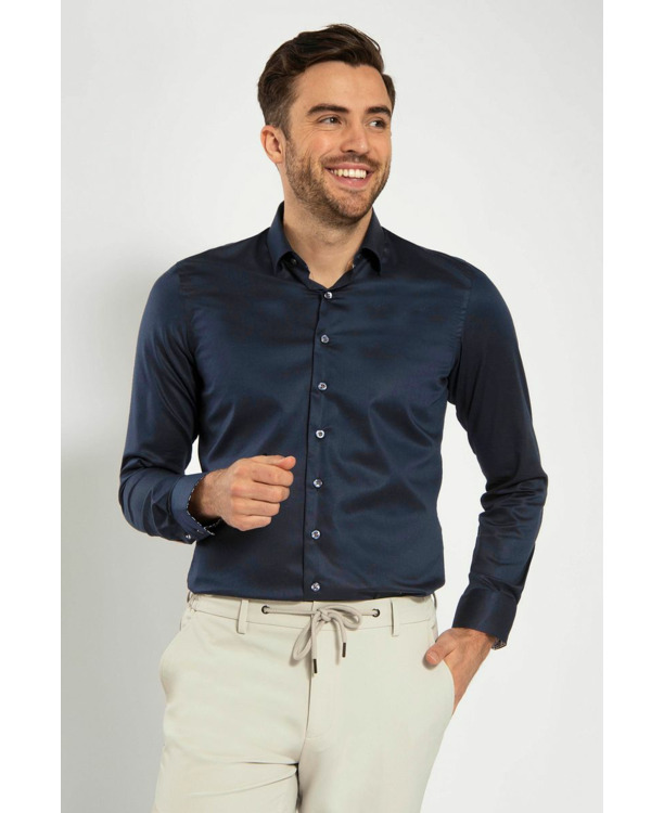 Suitable Overhemd Navy 270-5
