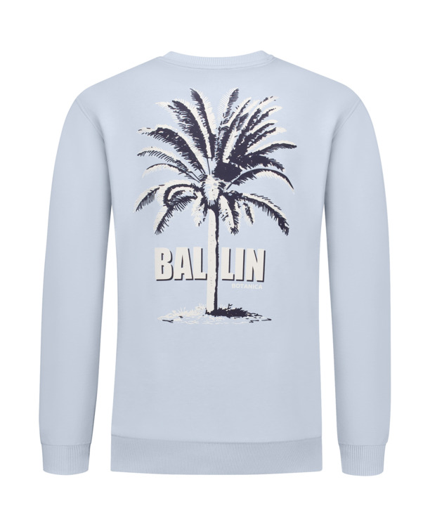 Tweekleurige Palm Sweater 100% Katoen Mannen