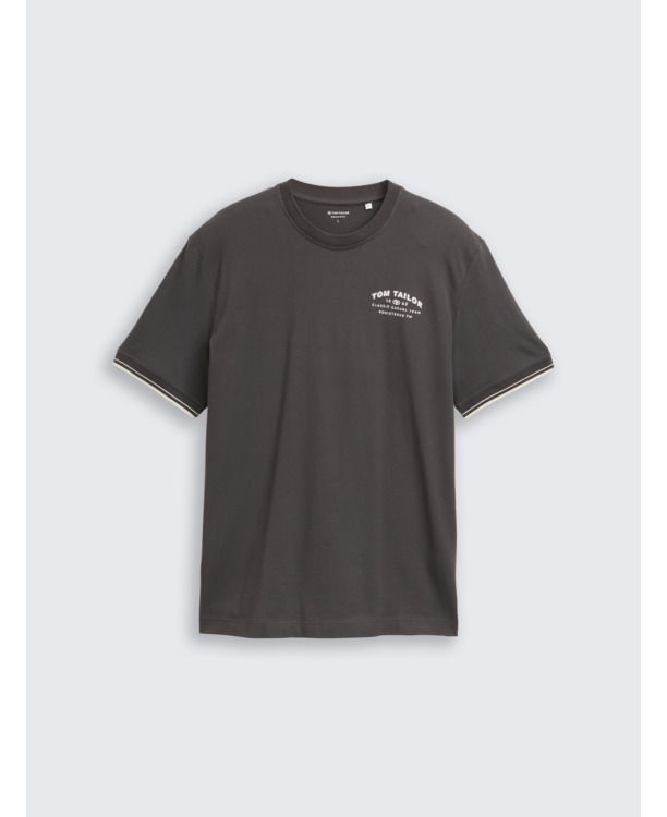 T-shirt met logo-opdruk