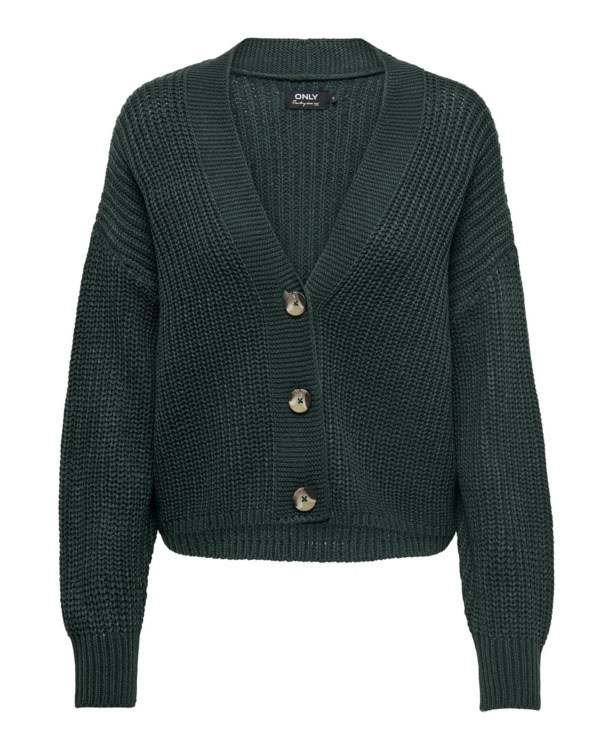 Regular Fit V-Neck Long Sleeves (L/S) Geribbeld vest