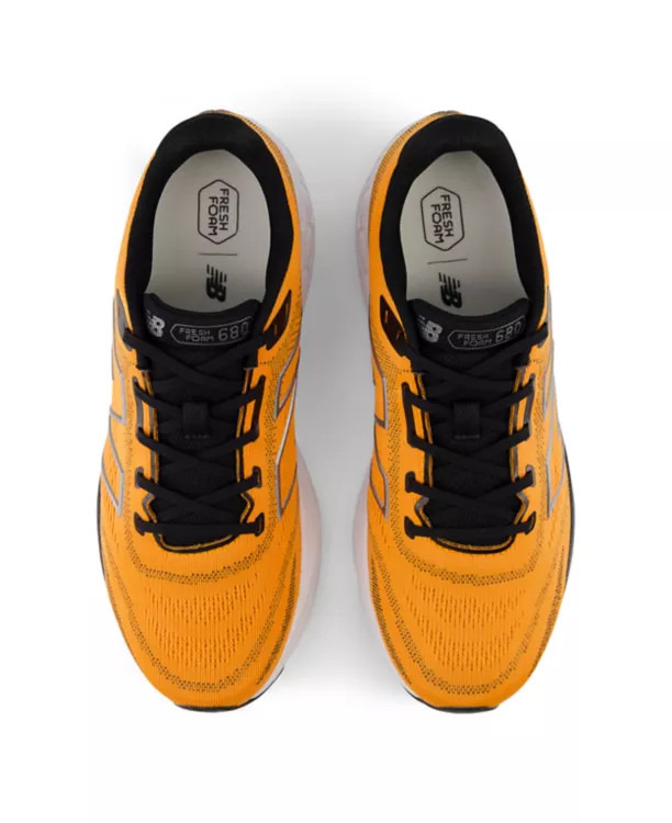 New Balance heren hardloopschoenen geel 680