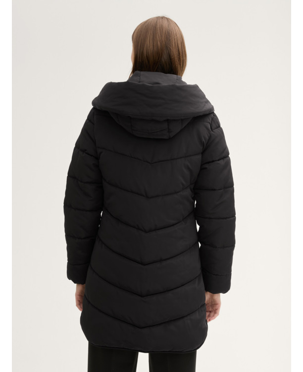 Pufferjas met capuchon