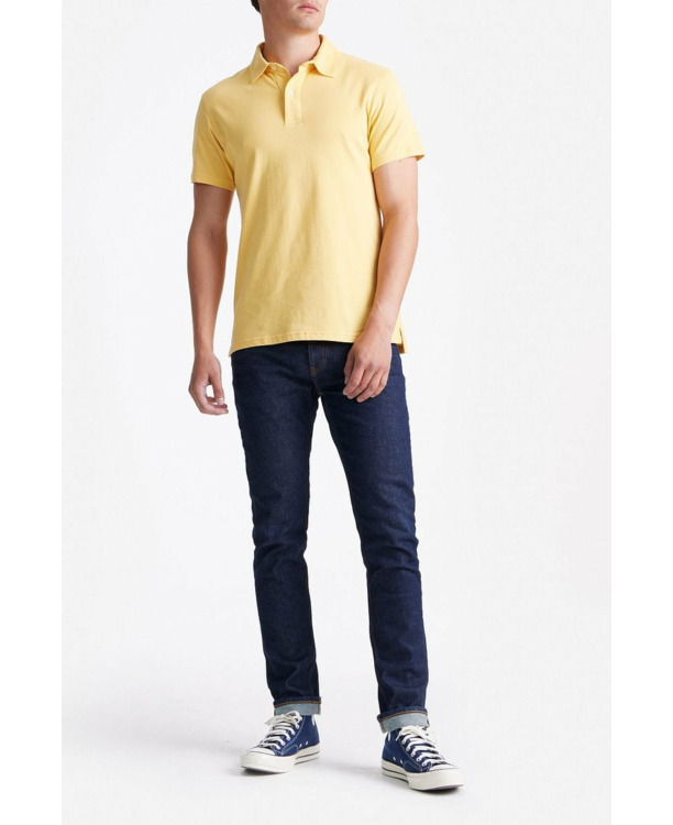 King Essentials The James Poloshirt Geel