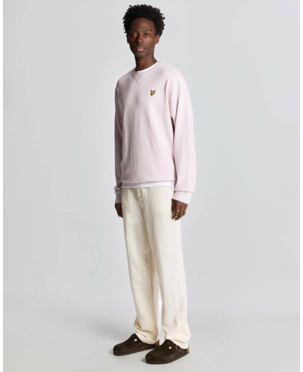 Heathered Crew Neck Sweatshirt