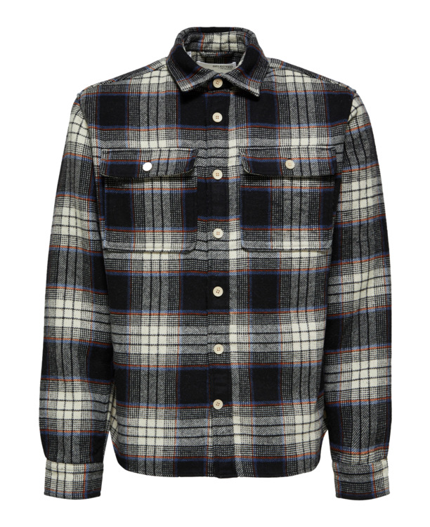 Relaxed Fit Shirt Collar Long Sleeves (L/S)