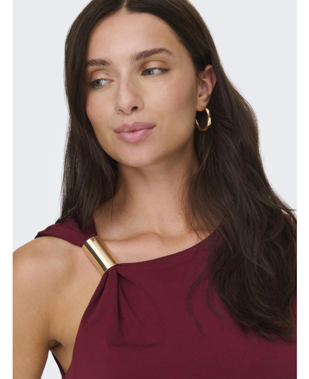 Slim Fit Asymmetric Neck Sleeveless (S/L)