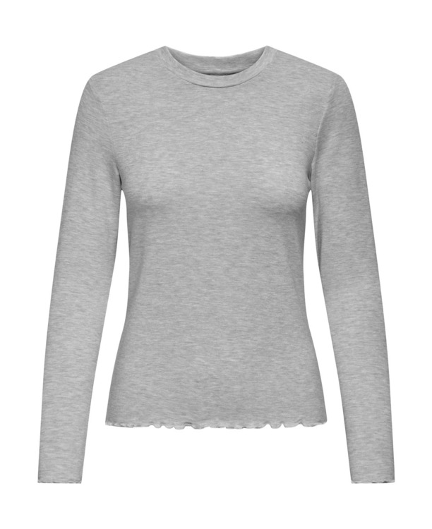 Regular Fit O-Neck Long Sleeves (L/S) Basic top met ronde hals en lange mouwen