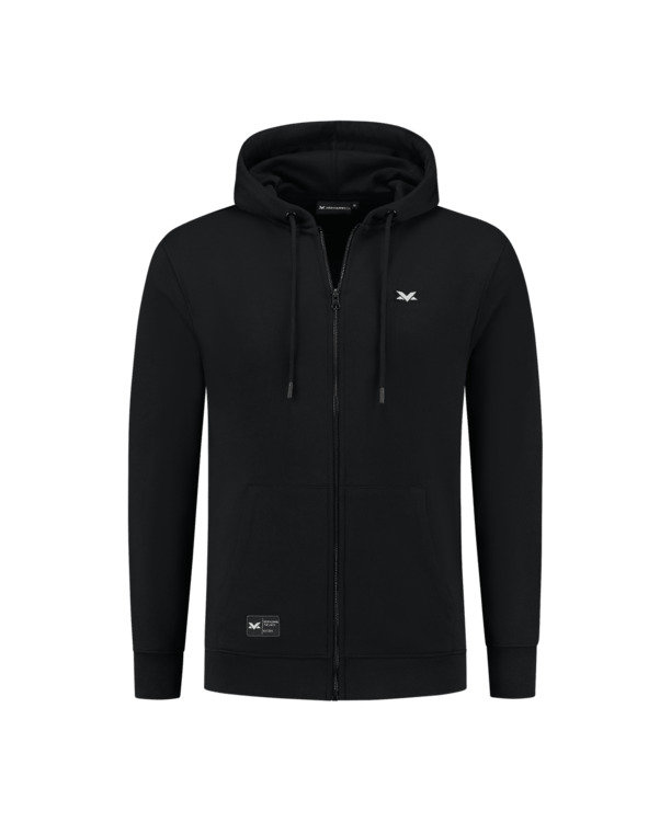 MV Zip hoodie - Zwart - Essentials