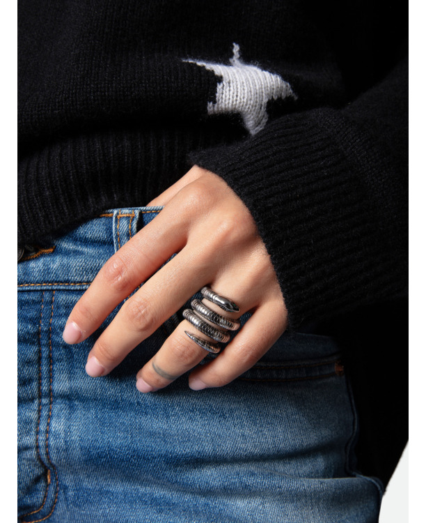 DOUBLE SNAKE RING