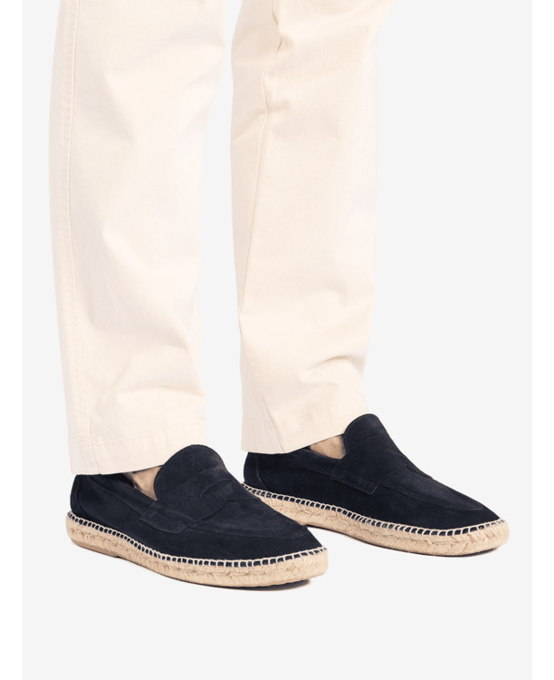 No Label x Abarca Suède Espadrilles Heren