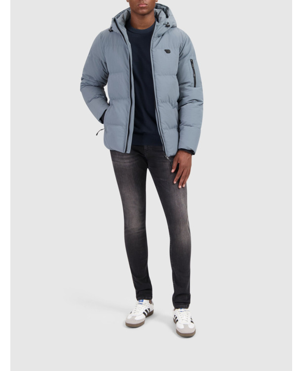 Logo Badge Padded Jacket 100% Nylon Men