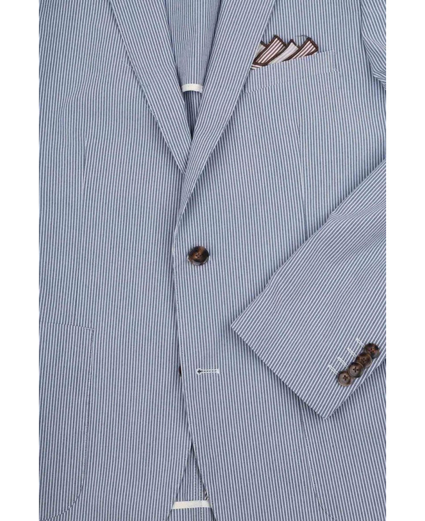 Suitable Colbert Lind Strepen Blauw