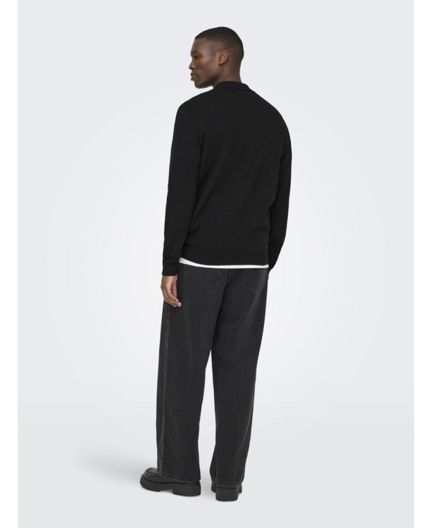 Polo met lange mouwen (L/S) met normale pasvorm Heren