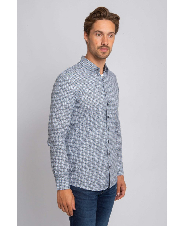 Suitable Overhemd Brown Sand