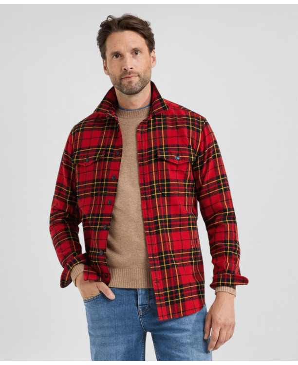 Heritage Check Overshirt