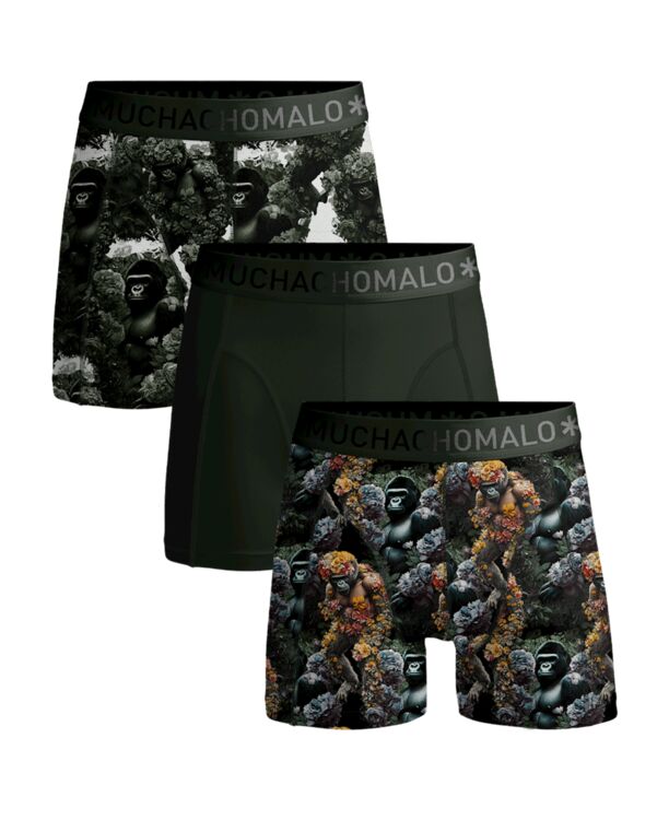 Boys 3-Pack Boxer Shorts Print/Print/Solid