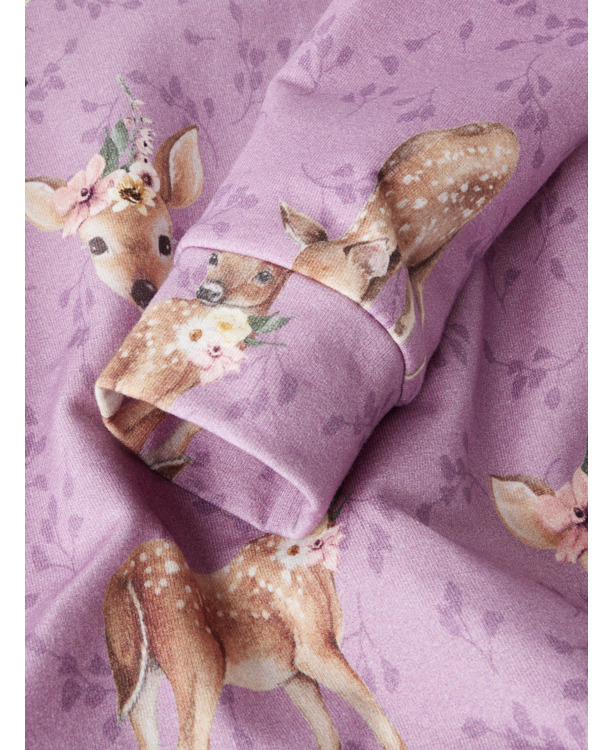 Normale pasvorm ronde hals lange mouwen (L/S) Meisjes