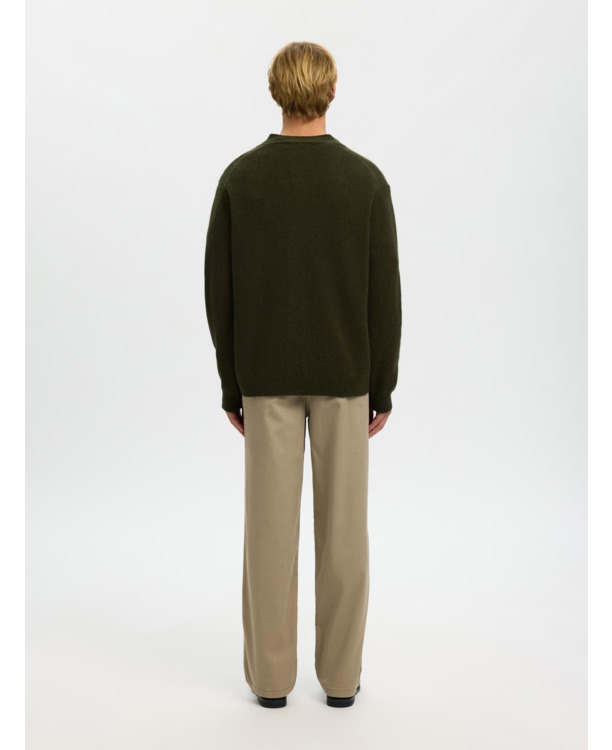 Relaxed Fit V-Neck Long Sleeves (L/S)