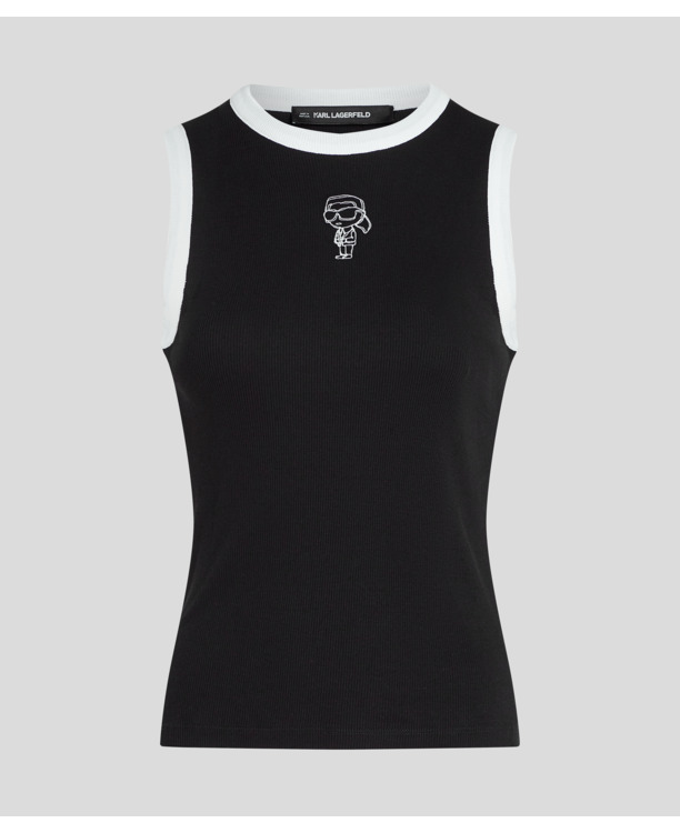 IKON SKETCH EMB RIB TANK TOP