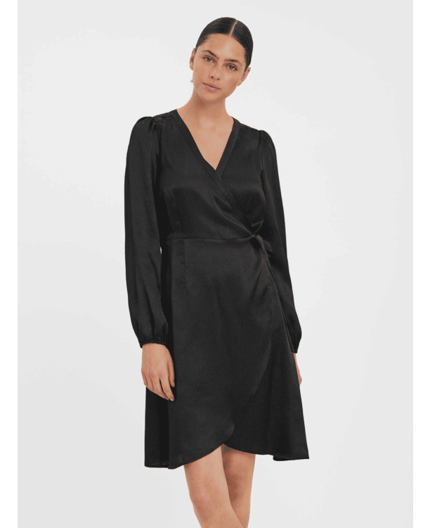 VMSABI  LS WRAP DRESS NOOS