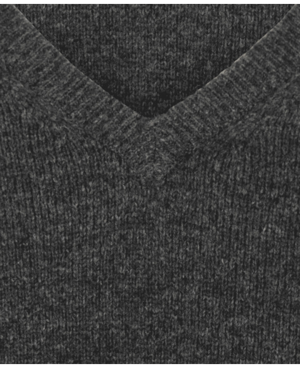 Lambswool V- neck Sweater