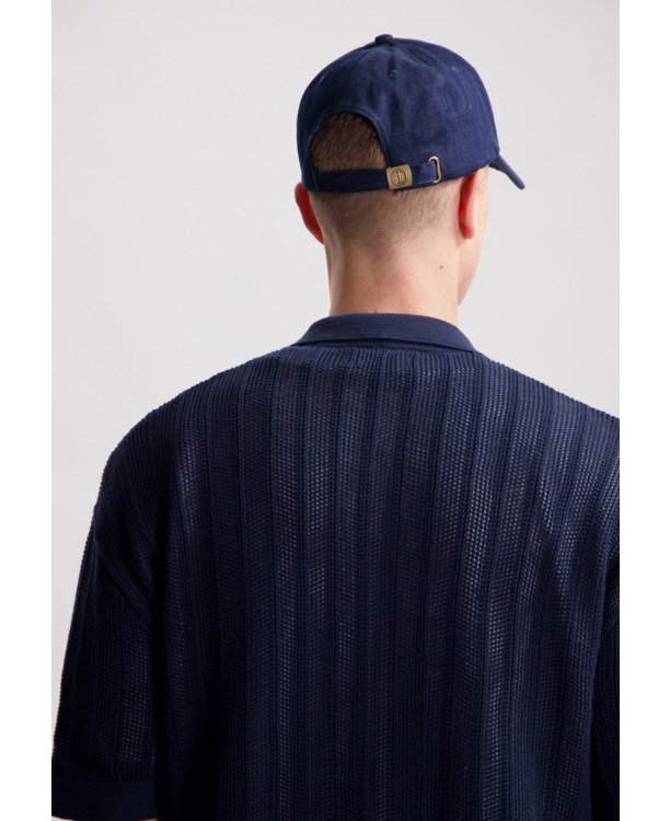 Dstrezzed Heren Denim Accessoires Baseball Cap Blauw