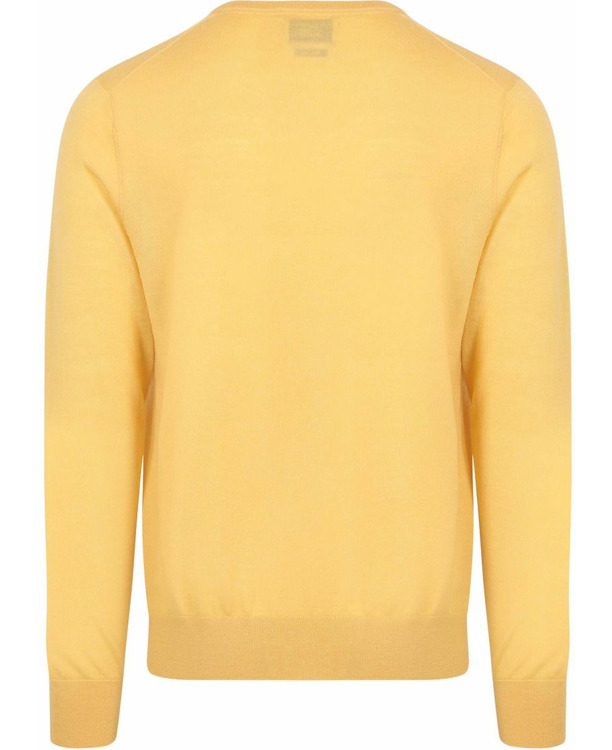 King Essentials The John Pullover Merino Geel