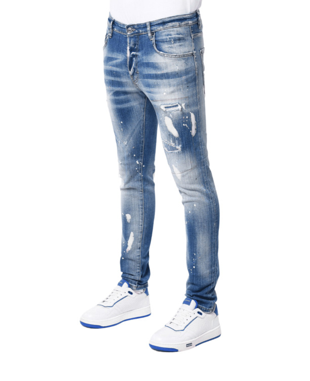 MB SKINNY BLUEJEANS WHITE