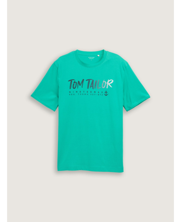 T-shirt met logo-opdruk