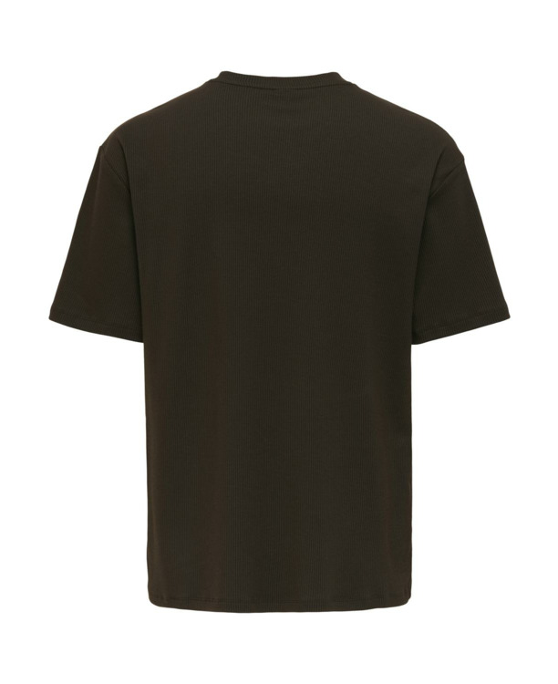 Relaxed Fit O-Hals Korte Mouwen (K/M) Heren
