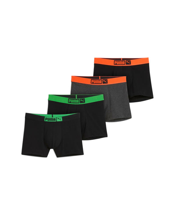 PUMA BASIC BOXER GEPLAATST LOGO ELASTISCHE 4P Mannelijk