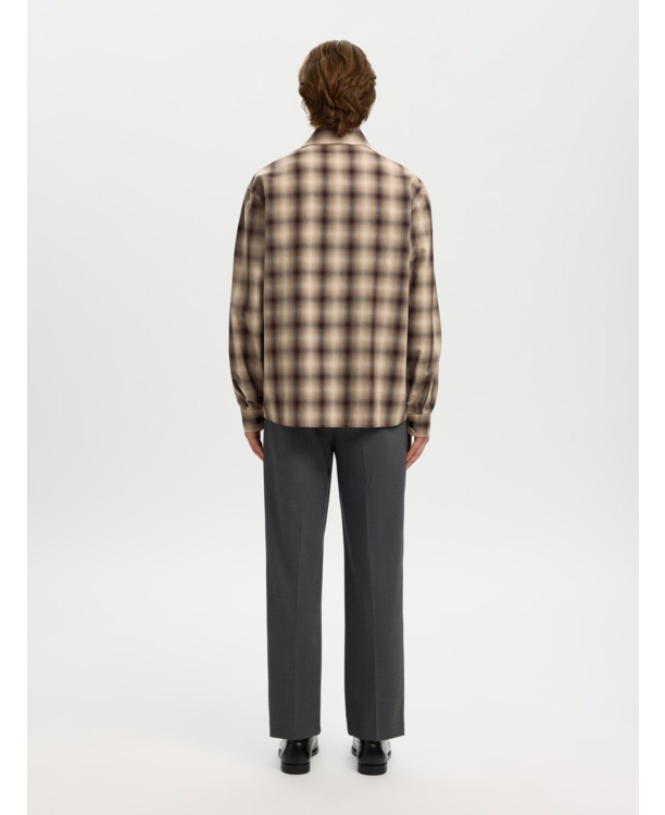 Relaxed Fit Shirt Collar Long Sleeves (L/S)