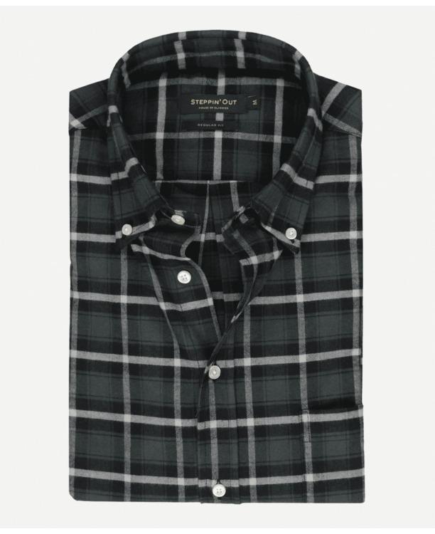 Melange Check Shirt BD RF