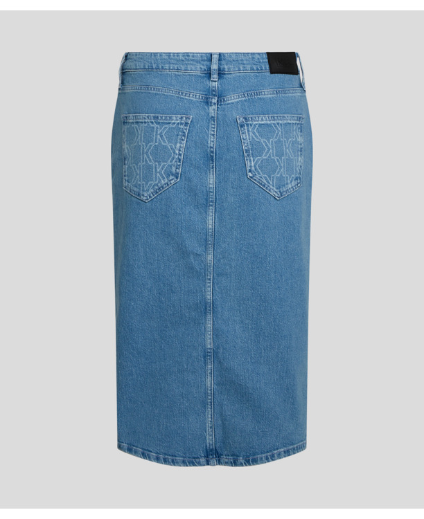 MIDI DENIM SKIRT