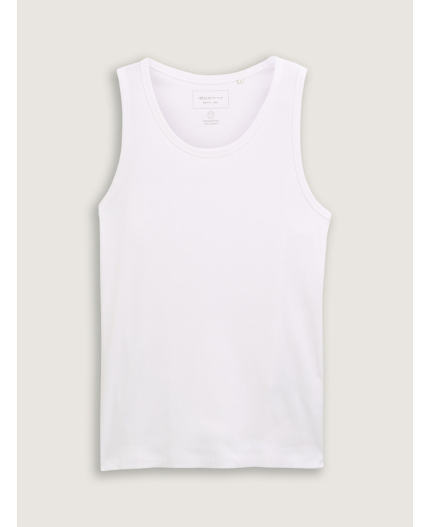 Tanktop met structuurtextuur