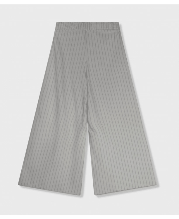 10DAYS Dames wijde joggingbroek met krijtstreep katoen