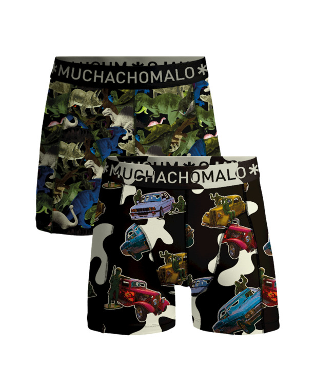 Heren 2-Pack Boxershorts Cijfers Print/Print