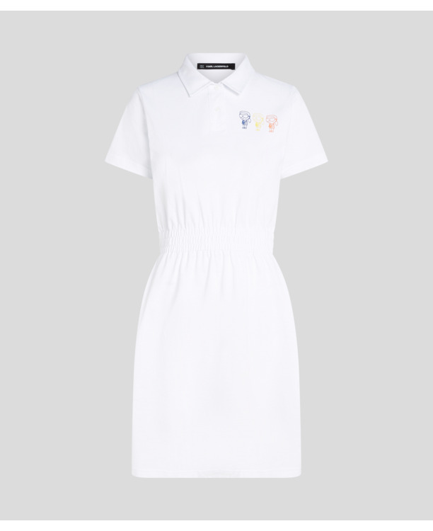 IKON TRIO PRINTED POLO DRESS