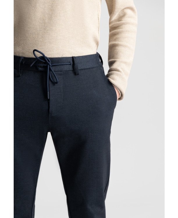 Dstrezzed Heren Mini Patroon Tapered Jogger Sweatpants