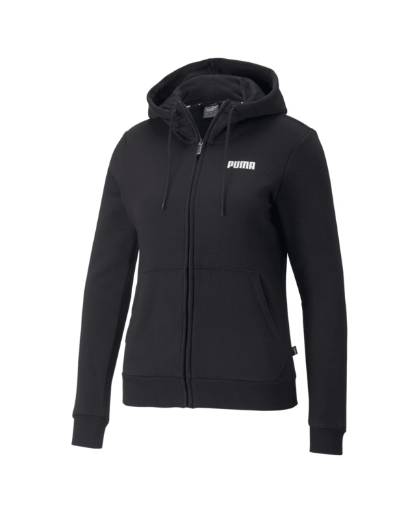 ESS FZ Hoody FL W Puma Black